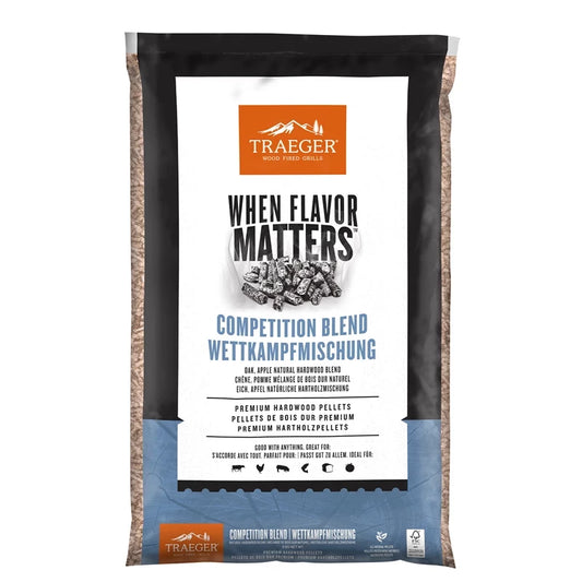 Traeger Competition Blend träpellets 9kg